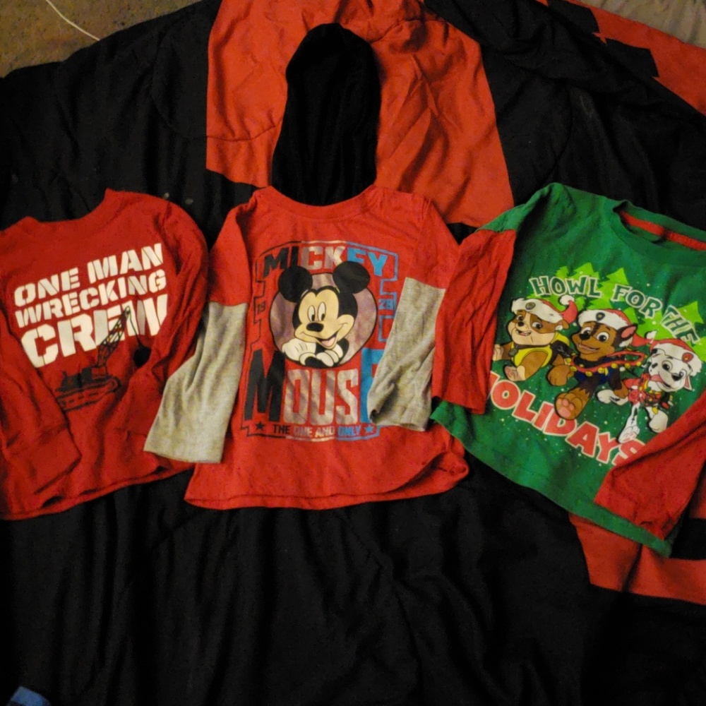 Lot of 3 Long Sleeve Boys shirts